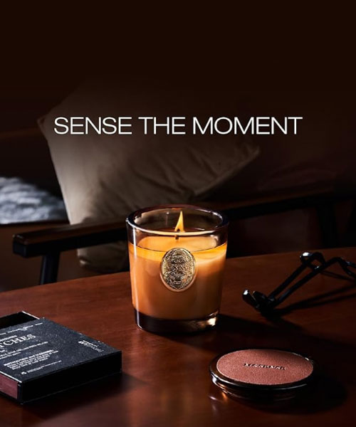 M&SENSE Natural Soy Wax Scented Aromatherapy Candle