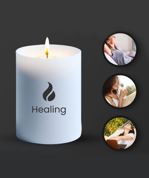 NATUR IX Healing Scented Candles